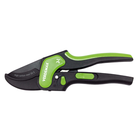 FORBICE A DOPPIA FUNZIONE - TAGLIO SINGOLO E CRICCHETTO - 20,5 CM - VERDEMAX 97852