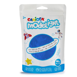 PASTA MODEL LIGHT - 100 GR - BLU - CARIOCA 93977