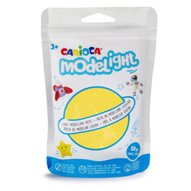 PASTA MODEL LIGHT - 50 GR - GIALLO - CARIOCA 93968