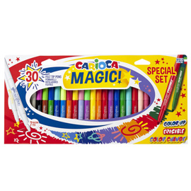 PENNARELLO MAGIC MARKERS - PUNTA 6 MM - COLORI ASSORTITI - CARIOCA - CONF. 30 PEZZI 99793
