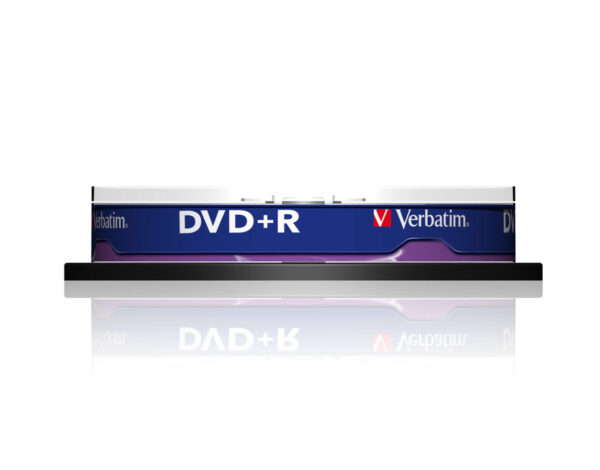 VERBATIM - SCATOLA 10 DVD+R - SILVER - 43498 - 4,7GB VERBDVDR4716M