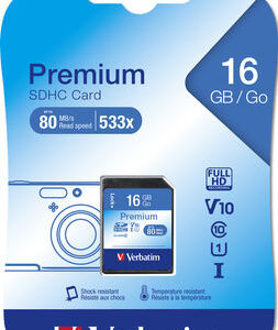 VERBATIM - SCHEDA SDHC CLASSE 10 - 43962 - 16GB VERB43962