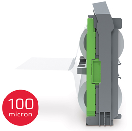 CARTUCCIA RICARICABILE - STRUTTURA CON FILM INCLUSO - 100 MICRON - LUCIDO - PER PLASTIFICATRICE FOTON 30 - GBC 94818