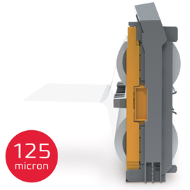 CARTUCCIA RICARICABILE - STRUTTURA CON FILM INCLUSO - 125 MICRON - LUCIDO - PER PLASTIFICATRICE FOTON 30 - GBC 94819