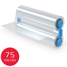 RICARICA CARTUCCIA - FILM - 75 MICRON - LUCIDO - PER PLASTIFICATRICE FOTON 30 - GBC 94820