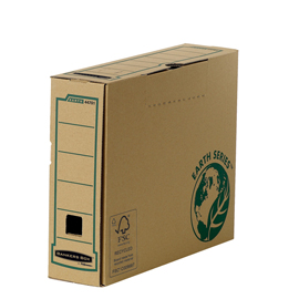 SCATOLA ARCHIVIO BANKERS BOX EARTH SERIES - A4 - 25 X 31,5 CM - DORSO 8 CM - FELLOWES 68044