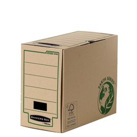SCATOLA ARCHIVIO BANKERS BOX EARTH SERIES - A4 - 25 X 31,5 CM - DORSO 15 CM - FELLOWES 68046