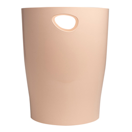 CESTINO GETTACARTE ECOBIN SKANDI - ALTEZZA 33,5 CM - DIAMETRO 26 CM - 15 L - NUDE - EXACOMPTA 101456
