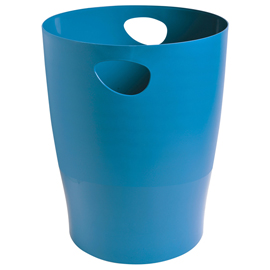 CESTINO GETTACARTE ECOBIN BEE BLUE - 15 L - TURCHESE - EXACOMPTA 98619