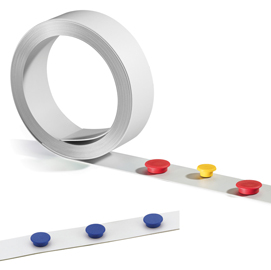 BANDA ADESIVA PER MAGNETI - LARGHEZZA 35 MM - LUNGHEZZA 5 MT - DURABLE 83292