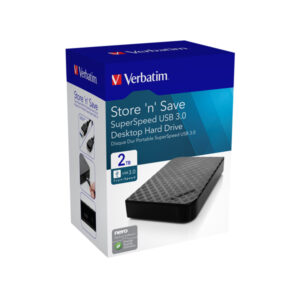 VERBATIM - HDD ESTERNO 3.5 USB 3.0 - 47683 - 2TB VERB47683