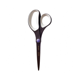 FORBICI TITANIUM NO STICK - 20 CM - IMPUGNATURA ASIMMETRICA - LAMA IN TITANIO CON RIVESTIMENTO ANTIADESIVO - NERO - SCOTCH 57826