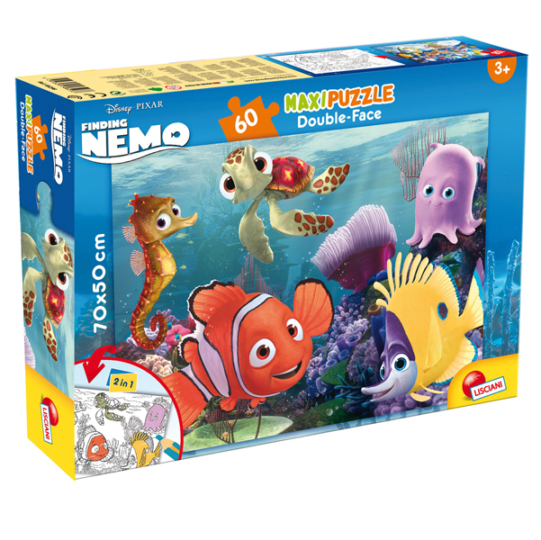 PUZZLE MAXI ''DISNEY NEMO'' - 60 PEZZI - LISCIANI 91968