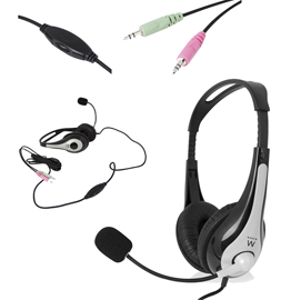 CUFFIE CON MICROFONO EW3562 - EMINENT EWENT 86518