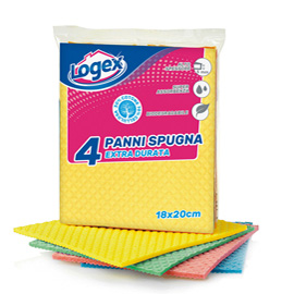 PANNO SPUGNA 18X20 LOGEX 4PZ 49270
