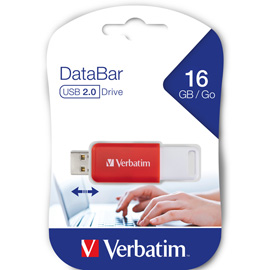 VERBATIM - CHIAVETTA USB - ROSSO - 49453 - 16 GB VERB49453