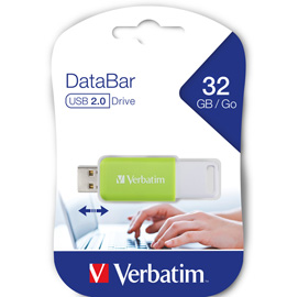 VERBATIM - CHIAVETTA USB - VERDE - 49454 - 32 GB VERB49454