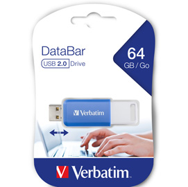 VERBATIM - CHIAVETTA USB - BLU - 49455 - 64 GB VERB49455