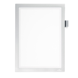 CORNICE MAGNETICA - DURAFRAME - A4 - 21X29,7 CM - ARGENTO - DURABLE 86908