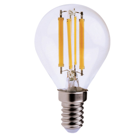 LAMPADA - LED - MINISFERA - 6W - E14 - 4000K - LUCE BIANCA NATURALE - MKC 93623