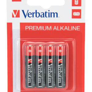 VERBATIM - SCATOLA 4 PILE ALKALINE MINI STILO AAA - 49920 VERB49920