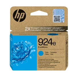 HP CARTUCCIA INK CIANO_ 924E EVOMORE_800 PAG HP4K0U7NE
