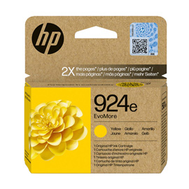 HP CARTUCCIA INK GIALLO_ 924E EVOMORE_800 PAG HP4K0U9NE