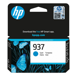 HP CARTUCCIA INK 937 CIANO HP4S6W2NE