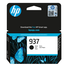 HP CARTUCCIA INK 937 NERO HP4S6W5NE
