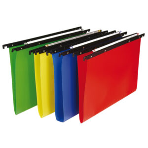 CARTELLA SOSPESA CARTESIO PP - CASSETTO - PPL - INTERASSE 33 CM - FONDO V - 31,2X25 CM - COLORI ASSORTITI - BERTESI 68053