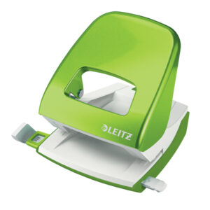 PERFORATORE 5008 NEW NEXXT WOW - PASSO 8 CM - MASSIMO 30 FOGLI - 2 FORI - VERDE LIME - LEITZ 90181