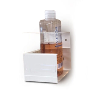 SUPPORTO DA PARETE PORTA DISPENSER DA 500ML - MAX D 80MM - METALPLUS 90399