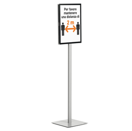 ESPOSITORE INFO STAND BASIC - DA PAVIMENTO - A3 - DURABLE 94845
