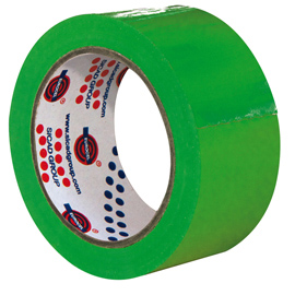 NASTRO ADESIVO PVC 350 - 50 MM X 66 M - VERDE - EUROCEL 97487