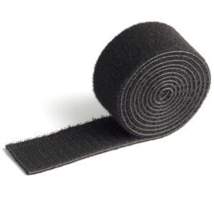 MIX NASTRO FERMACAVI CAVOLINE A STRAPPO - NERO - DURABLE 88877