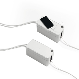 BOX CAVOLINE  S CONTENITORE - PER CAVI E MULTIPRESA 3 ENTRATE - DURABLE 86637