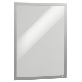 CORNICE ADESIVA DURAFRAME  POSTER - 50 X 70 CM - ARGENTO - DURABLE 96125