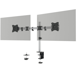 BRACCIO PORTA MONITOR SELECT 5095-23 - PER 2 MONITOR - DURABLE 97390