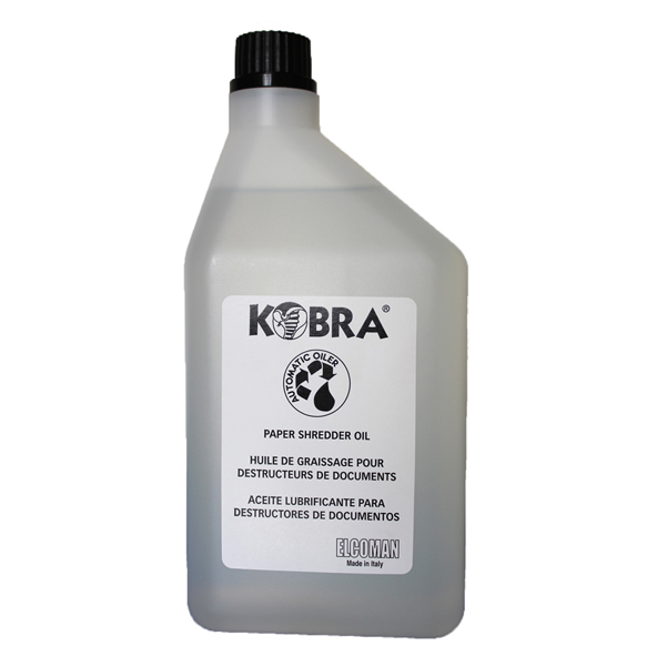 OLIO PER DISTRUGGIDOCUMENTI - KOBRA - FLACONE 1 L 86883