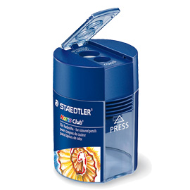 TEMPERAMATITE NORIS CON CONTENITORE - 2 FORI - CON CONTENITORE - STAEDTLER 25161