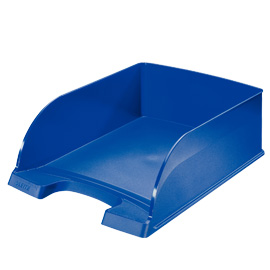 VASCHETTA PORTACORRISPONDENZA LEITZ PLUS JUMBO - 25,5X10,3X36 CM - BLU - LEITZ 53620