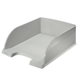 VASCHETTA PORTACORRISPONDENZA LEITZ PLUS JUMBO - 25,5X10,3X36 CM - GRIGIO - LEITZ 53618
