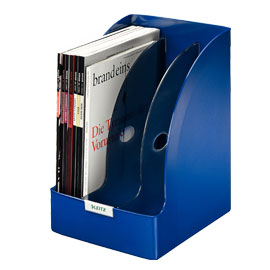 PORTARIVISTE LEITZ PLUS JUMBO - 24X31X21 CM - BLU - LEITZ 72065