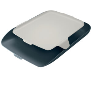VASCHETTA PORTACORRISPONDENZA CON VASSOIO ORGANIZER COSY - BLU - LEITZ 92728