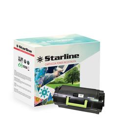 STARLINE - TONER RICOSTRUITO - PER LEXMARK - NERO - 52D2H00 - 25.000 PAG STLLELMS810H