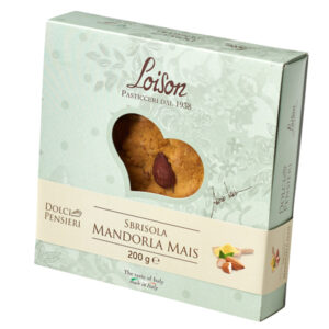 TORTA SBRISOLA CLASSICA MANDORLA E MAIS - 200GR - LOISON 88371