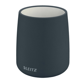 PORTA PENNE COSY - IN CERAMICA - GRIGIO - LEITZ 92746