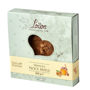 TORTA SBRISOLA NOCE MIELE - 200GR - LOISON 88366