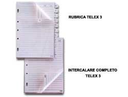 RUBRICA A-Z TELEX 3 E COMBI 2000 - 15 X 21CM - SEI ROTA 25709