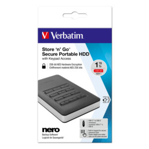 VERBATIM - HARD DISK STORE 'N'GO USB 3.1 - 53401 - 1TB VERB53401